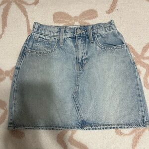 Old Navy Light Blue Denim Mini Skirt